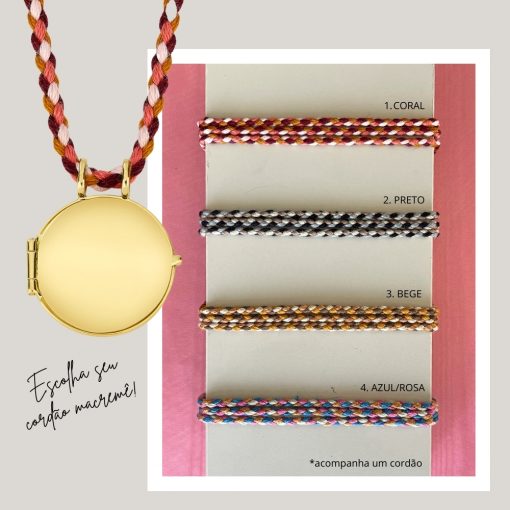 Pingente Pó de Arroz G