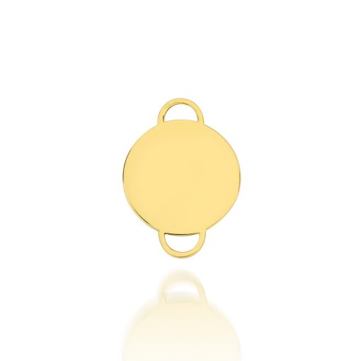 Pingente Placa Redonda