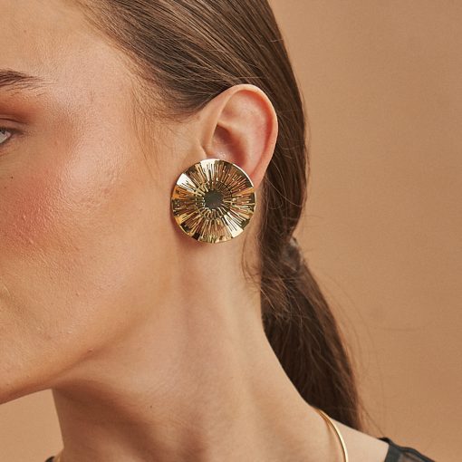 BRINCO EXPLOSÃO GRANDE            OURO AMARELO